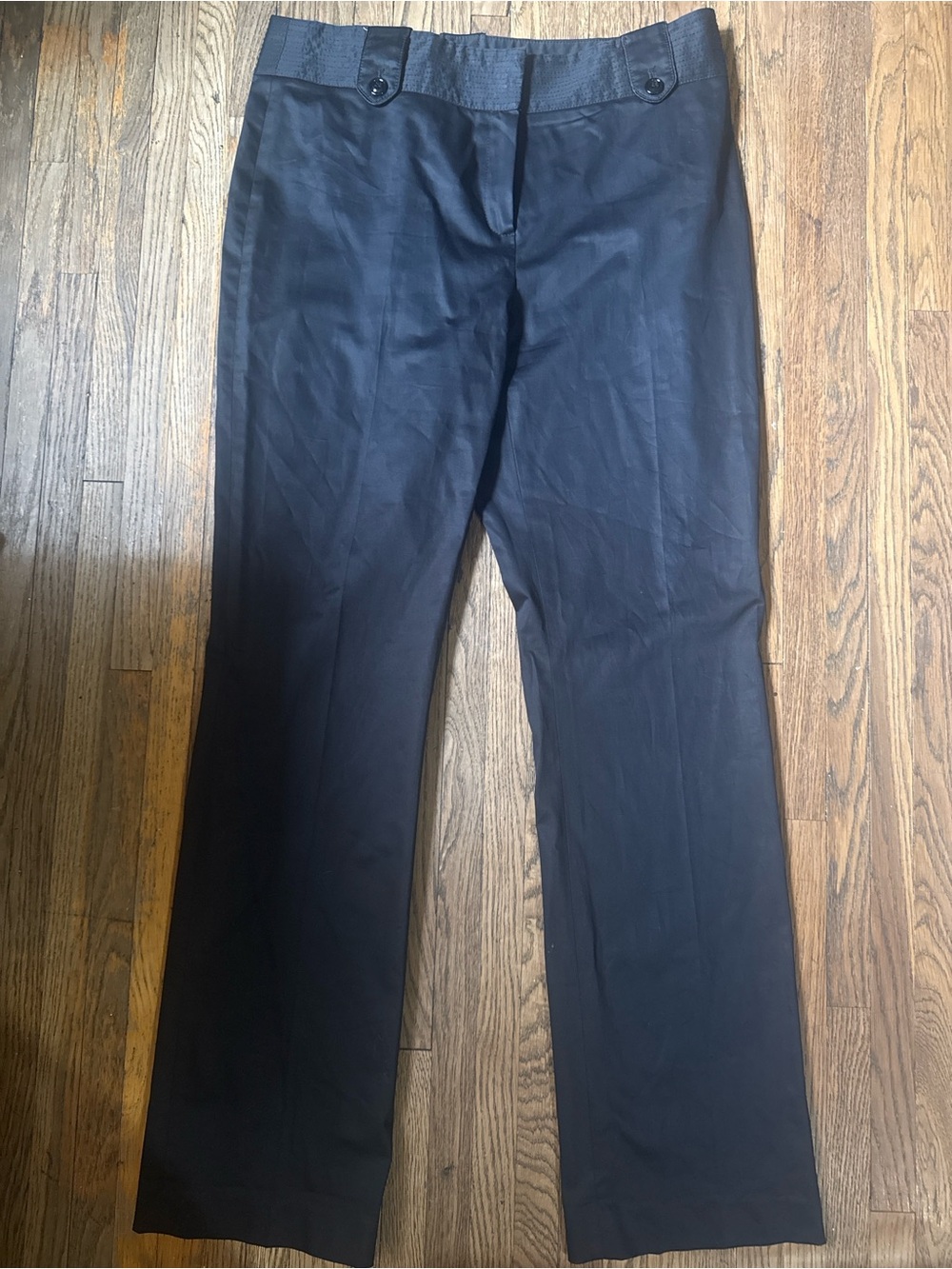 Notations Men's Black Dress Trousers
